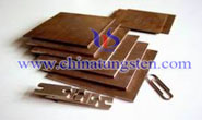 tungsten copper block picture