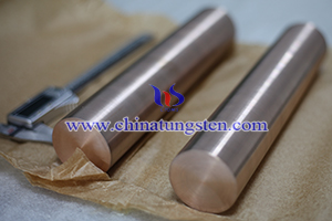 copper tungsten rod photo