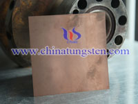 tungsten copper sheet photo