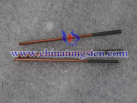 tungsten copper thread tapping electrode