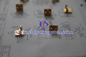 tungsten copper heat sink picture