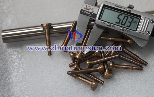 tungsten copper alloy electrode picture