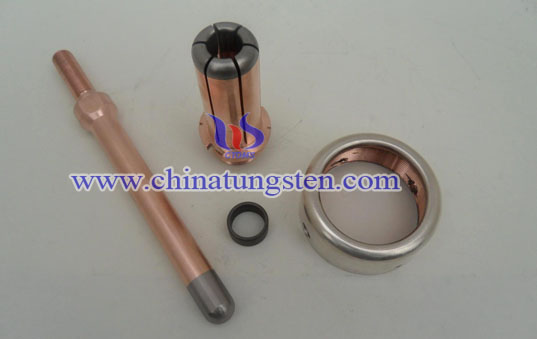 tungsten copper combination contact