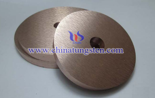 tungsten copper disc
