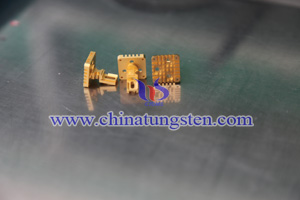 tungsten copper heat sink picture