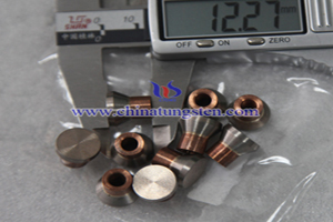 tungsten copper military contact tips picture