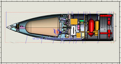 tungsten copper nose cone picture