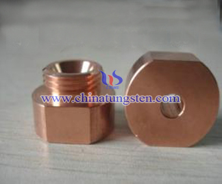 tungsten copper nut electrode