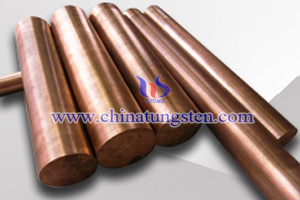 copper tungsten rod photo