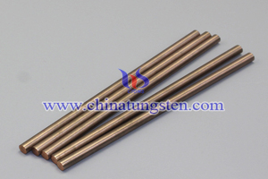 copper tungsten rod photo