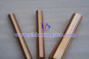 copper tungsten rod photo