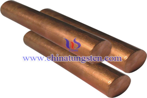 copper tungsten rod photo