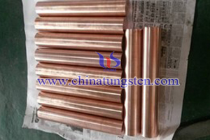 copper tungsten rod photo