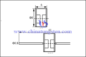 copper tungsten rod photo