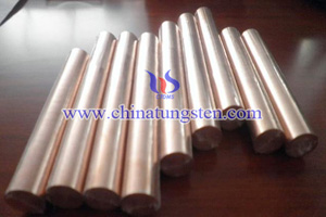 copper tungsten rod photo