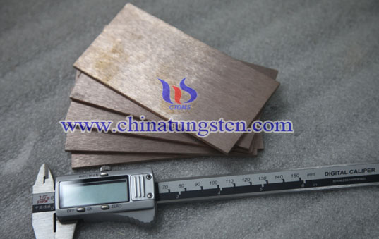 tungsten copper support plate